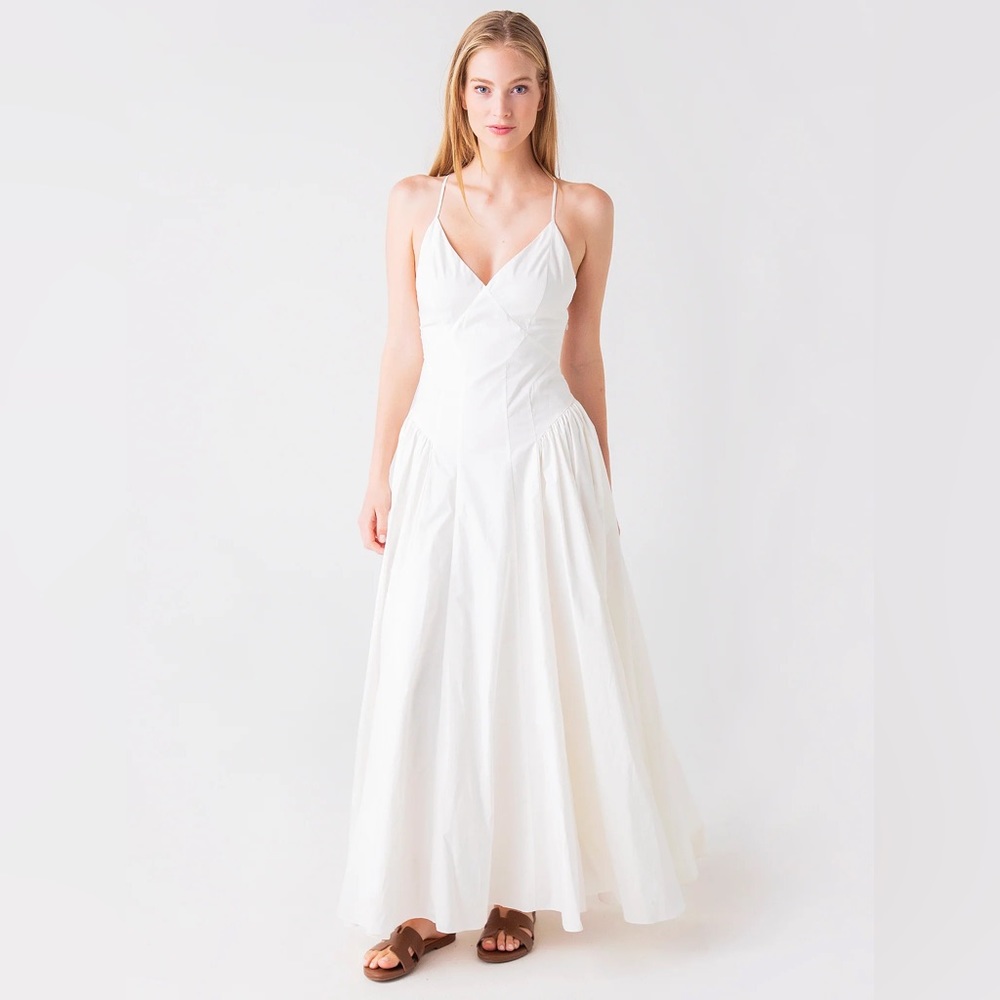 Frame Malibu Maxi Dress cotton size XS new with tags